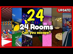 Roblox ESCAPE ROOM [ 24 ROOMS CODES by @WreckItGames UPDATE ]