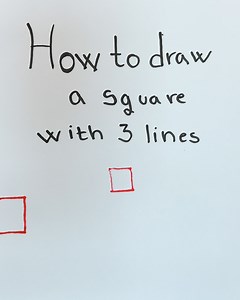 How to draw a square with t3 lines | Outfit Anatomy