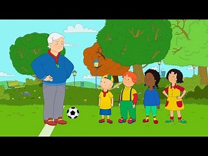 Caillou plays football | Caillou - WildBrain | Learning for Children