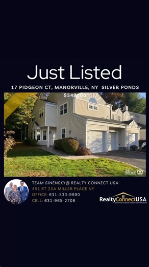 #manorville # Silver Ponds #luxurylife #awesomeness #eastport #localexpertise #realestate #luxuryhomes #easy #easytolive # | Team Sinensky Realty Sells Long Island