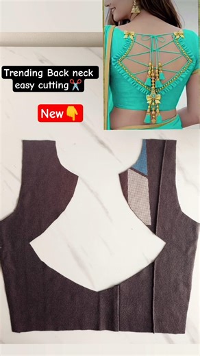 🔥 2026 का सबसे ट्रेंडिंग नेक कटिंग डिजाइन#shorts #youtubeshorts #neckdesign #blousecutting #trending