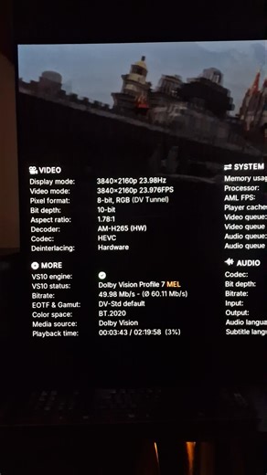 Dune HD Pro Vision 4K Dolby Vision Profile 7 MEL CPM build