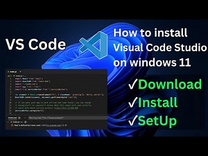 How to Install VS Code Editor | How to Download and Install Microsoft Visual Code in Windows 10/11