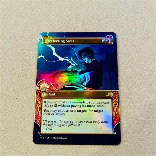 Deflecting Swat - Avatar - MTG Holo Foil Proxy Card for Casual Play - Etsy
