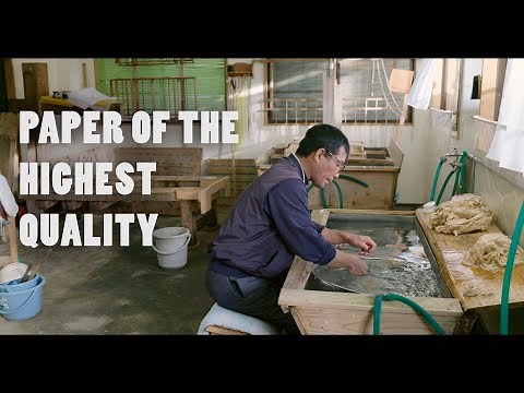 Making Mino Washi, Some of the BEST Paper in the World