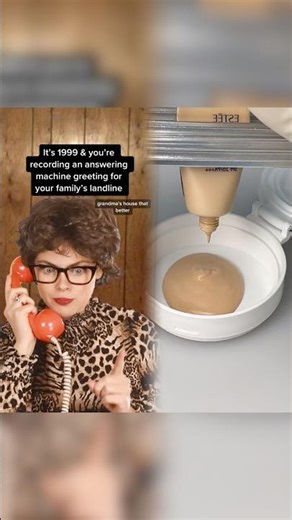 We tried to be creative with voice greetings for our answering machines in the#90s