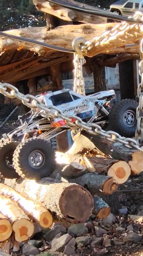 Chained up RC Crawling!!!