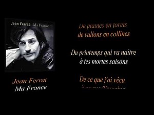 JEAN FERRAT MA FRANCE