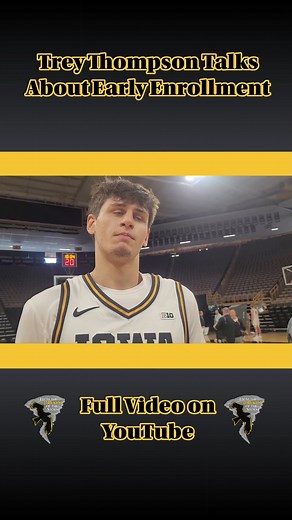 FULL VIDEO ON YOUTUBE - https://www.youtube.com/watch?v=V21_Qcph00k #Hawkeyes #iowahawkeyes #Iowa #BigTen #CBB #MCBB #MBB #B1G | From the Hawkeye of the Storm