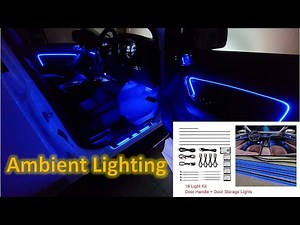 How to install RGB ambient lights inside your car