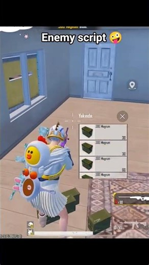 enemy script 🤪 pubg bgmi 4.2 / pubg & bgmi gameplay #shorts