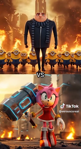 💥 Gru vs Sonic & Friends | Epic AI Battle! 💥 Get ready for the ultimate showdown! 🥊 In this action-packed fan-made battle, Gru takes on the powerful Sonic team — including Sonic, Shadow, Miles