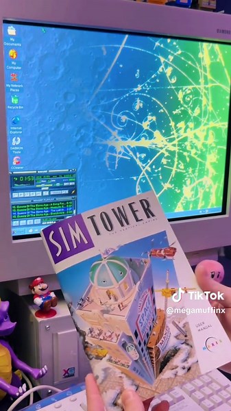 Installing Sim Tower on Windows 98
