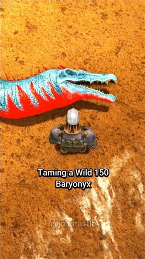ARK TAMING BARYONYX 💀