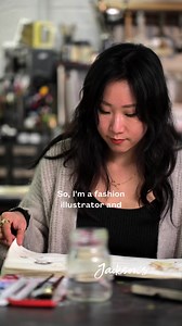 Connie Lim is a London-based fashion illustrator and observational drawer, originally from Los Angeles, California. Life drawing is integral to her practice, and her disciplined approach to exploring materials is truly unique. Here she shows us through the pages of her sketchbooks, from illustrations drawn backstage at fashion shows, to observational landscape drawings. Read the full article on our blog: https://www.jacksonsart.com/blog/2024/02/14/inside-the-sketchbook-of-connie-lim/?utm_campaig