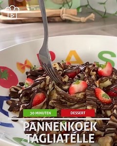 662K views · 2.5K reactions | Pannenkoek Tagliatelle  Voor iedereen die niet kan kiezen tussen pannenkoeken en pasta! Recept staat in ons kookboek (cadeautip): https://sterkindekeuken.nl/kookboek | Sterkindekeuken.nl | Facebook