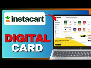 How To Use Instacart Digital Card (Full Guide) 2026!