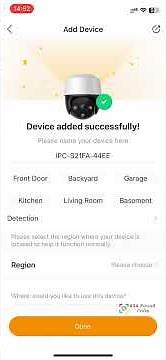 [IMOU Life] Connect the IPC-S21FA Camera to the Imou Life app