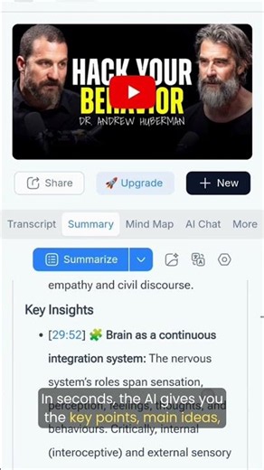 This FREE AI Tool Summarizes Any YouTube Video in Seconds! 🤯