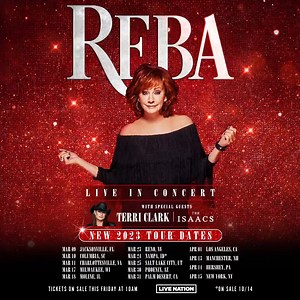 12K views · 852 reactions | Doesn’t get much better than touring with your hero! Excited to announce MORE Reba McEntire: Live in Concert dates in spring 2023! My pre-sale kicks off Wednesday, October 5 at 10AM local time. Be sure to sign up for my email list to receive access to the presale code. Presale code will be emailed Wednesday morning prior to the presale! Get more info here: https://bit.ly/3RuusQI Email List Sign Up: https://terriclark.com/sign-up | Terri Clark | Facebook