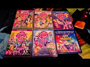 My Little Pony Friendship Is Magic Seasons 1-5 DVD's+Movie Blu-ray