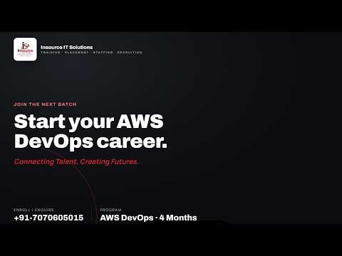 AWS DevOps Batch - Demo Session 1