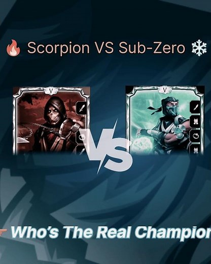 Scorpion & Sub-Zero X-Ray 🔥❄️ | MK Mobile