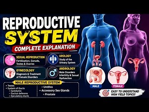 🧬 Reproductive System Explained | Male & Female Reproductive System | Anatomy & Physiology #anatomy