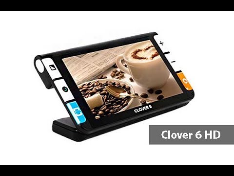Clover 6 HD Handheld Video Magnifier Product Demonstration