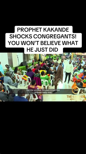 Prophet Kakande Shocks Congregants with Powerful Message