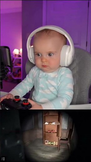 Funniest baby jump scare ever! 😂🤣