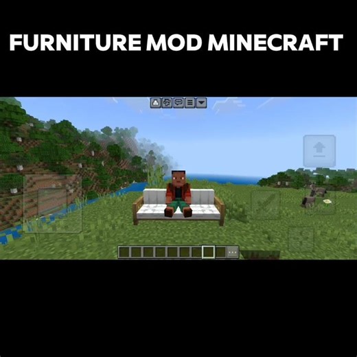 furniture mod minecraft 😁#minecraft #shorts