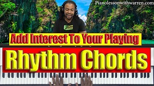1.6K views · 169 reactions | In this tutorial, you'll learn an easy rhythm pattern you can instantly use to spice up your progressions. Get more rhythm pattern here;: https://pianolessonwithwarren.com/courses/rhythm-chords/ | Piano lesson With Warren | Facebook