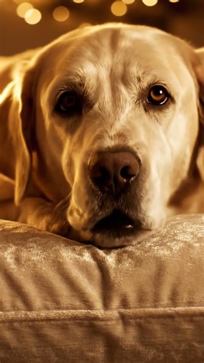 The Silent Judge: Senior Lab Gives Me a Gentle Smile and Questions My Life Choices 😌🐶