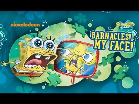 SpongeBob Squarepants Barnacles My Face - Video Game for Kids - New SpongeBob