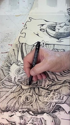 How to draw Dreams 28 #art #drawing #ink #sketch #dream #drawingtutorial #artist