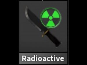 Buying Radioactive knife Effect! ( MM2)