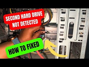 How To Fix Second Hard Drive Not Detected In PC | Windows 10 & Windows 11