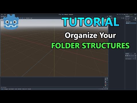 Organize your FOLDER STRUCTURES | Godot | Tutorial | Editor | Game Development | Structure | Files