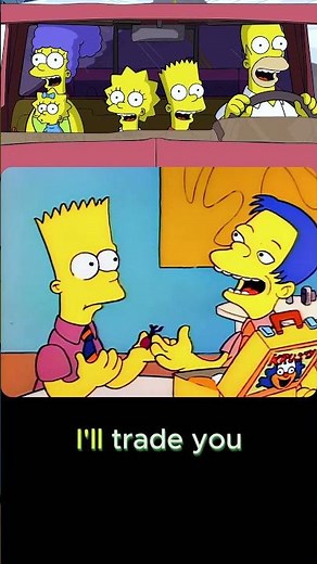 A Trade in with BART..🤣🤣 #thesimpsons #funnycartoon #simpsons #funny #cartoon #comedy