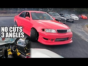 Raw Drift Train Onboard - Chaos @ Ebisu Nishi Circuit
