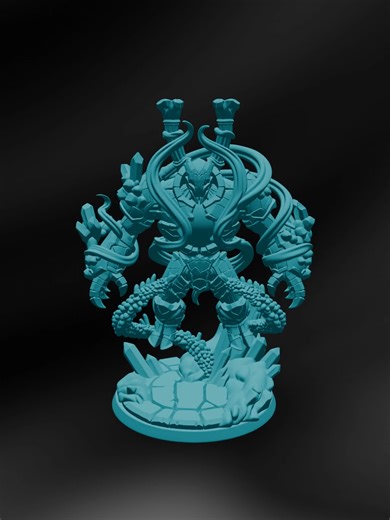 The Summoned From the depths of forgotten rituals and fractured realms, they rise. The Summoned is a hauntingly diverse set of 28mm miniatures sculpted for maximum impact on your tabletop. Each figure embodies a unique manifestation of arcane power, eldritch horror, or elemental fury, perfect for grimdark skirmishes, RPG encounters, or narrative-driven campaigns. Whether you're building a cursed faction, populating a corrupted world, or painting for display, these STLs deliver Summon them. Comma