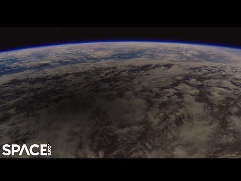 See a solar eclipse shadow from space in real-time