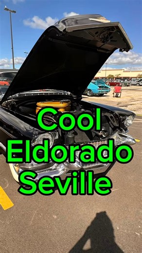 Cool Cadillac: 1957 Cadillac Eldorado Seville. Luxury and performance rolled into one iconic package. Powered by a 365ci V8 with dual four-barrel carbs and dressed in that unmistakable golden “batwing” air cleaner, the Seville was Cadillac’s statement of elegance and power in the late ‘50s. 🖤Would you cruise this in style or keep it as a showpiece?#CadillacEldorado #EldoradoSeville #1957Cadillac #CadillacClassics #BatwingAirCleaner #CadillacNation #ClassicCadillac #LuxuryAndPower #50sLuxury | B