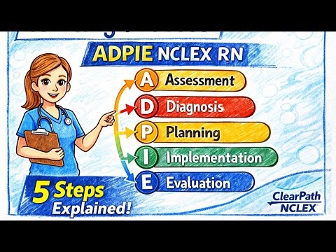 Nursing Process ADPIE Explained | NCLEX RN Made Easy