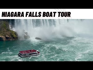 Niagara Falls Boat Tour | Maid of the Mist | Hornblower Boat Ride | USA | Canada