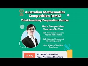 How to solve 2019 AMC Middle Primary Questions (AMC 3/4)