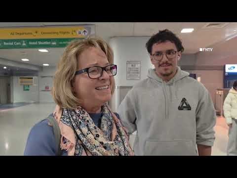STRANDED AMERICANS ARRIVE FROM JORDAN ON FLIGHT RJ261 JFK AIRPORT