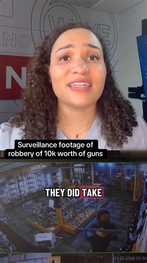 Julia Richardson on Instagram: "We got our hands on surveillance footage of a gun store robbery Tuesday morning. Everything Concealed Carry in Jeffersontown is now dealing with 10 thousand dollars worth of missing guns and 20 thousand dollars in total damage. 8 of those guns still haven’t been found. The ATF, LMPD and Jeffersontown Police are all working on the case. @wave3news"