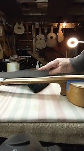 4.2K views · 55 reactions | Leveling and radius the fretboard in preperation for fretting. #luthier #guitar #guitartok #handmade | Jessica.violins | Facebook